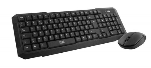 Tnb Combo Bridge - Combo Keyboard QWERTY And Wireless Mouse - Black — image 1