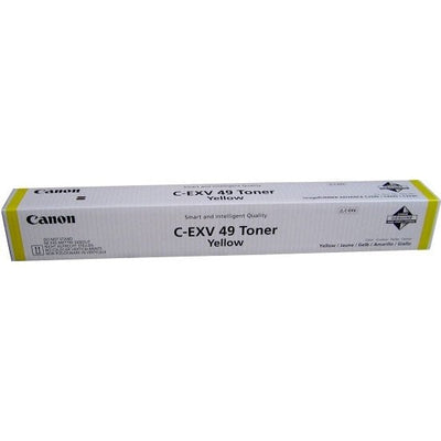 Canon Genuine Toner Yellow CEXV49Y Ir Advance C3325 / C3330 Series - 19.000 Paginas — image 1
