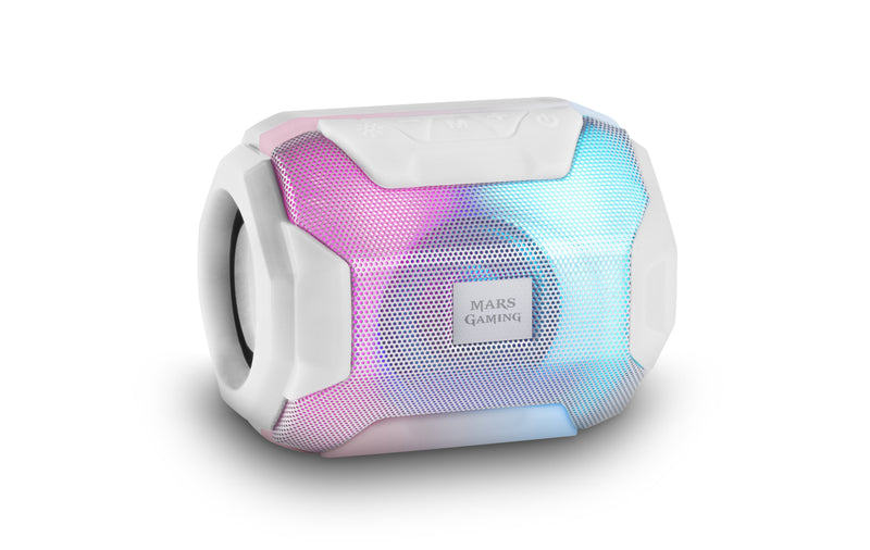 Mars Gaming Speaker With Bluetooth Msbaxw 10W 1.0 White
