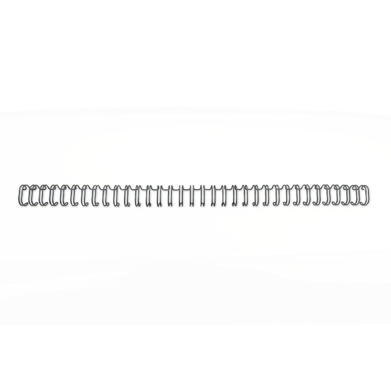 Gbc Wirebind Pack 100 Espirales Encuadernacion Alambre 11MM A4 - 34 Orificios - Up To 100 Hojas -