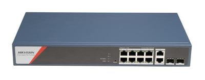 Hikvision Switch DS-3E1512HP-SI-8P2T2F Managed PoE — image 1