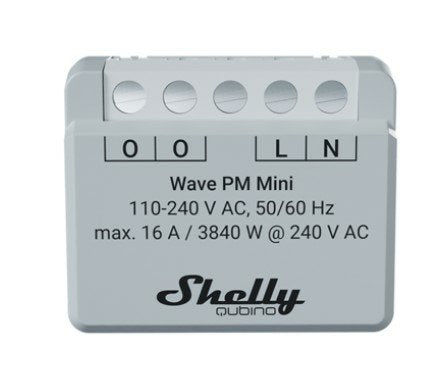 Shelly Relé Wave Pm Mini Z-wave