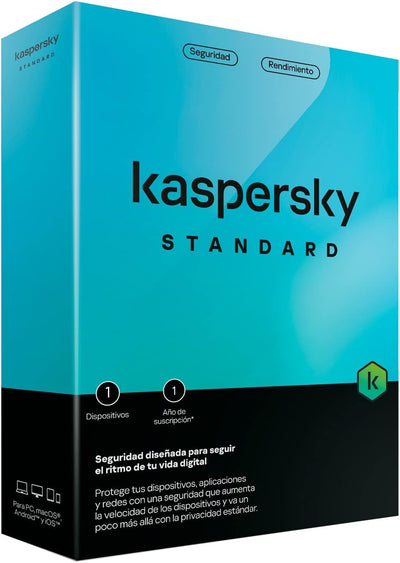 Kaspersky Antivirus Standard 1 Dispositivo 1 Year — image 1