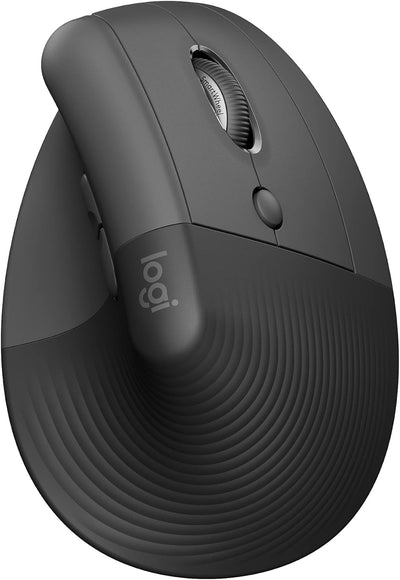 Logitech Lift Mouse Ergonómico Wireless Bluetooth Vertical Ergonomic Mouse Graphite 910-006473 — image 1