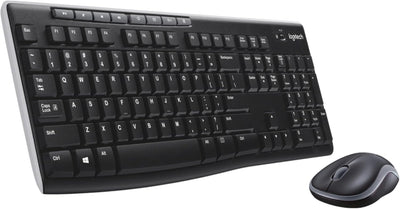 Logitech Keyboard Spanish + Mouse MK270 Wireless 920-004513 — image 1