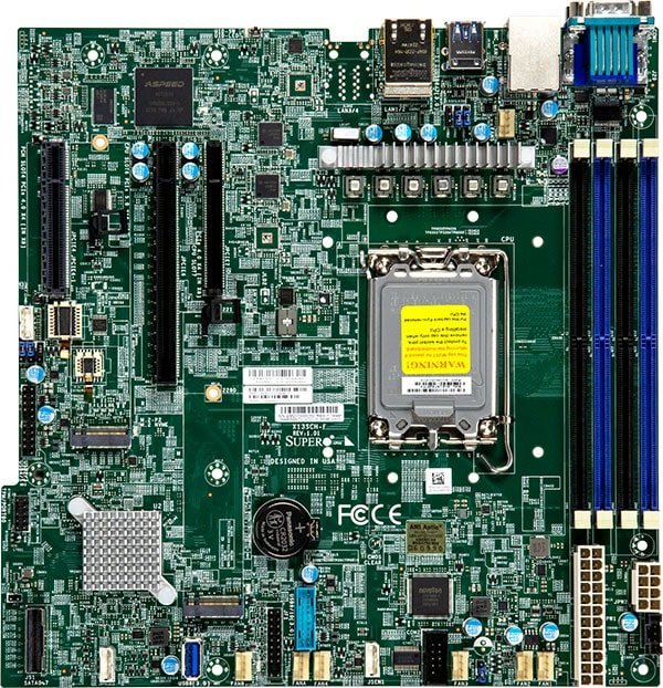 Supermicro Motherboard X13SCH-F Micro-atx Socket 1700 DDR5-ONLY Bulk