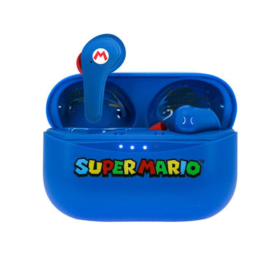 Headphones Inalambricos Blue Super Mario Nintendo — image 1