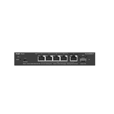 Ruijie Switch Gestionable L2 RG-ES206MG-P 6P 5x RJ45 2.5GB 1XSFP 10GE 4XPOE 70W Gestion Nube — image 1