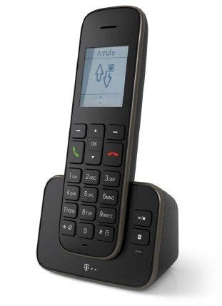 Telekom Sinus a 207 Phone Dect Black Identificador Llamadas — image 1