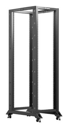 Lanberg Open Rack 42U 600X1000 Black — image 1