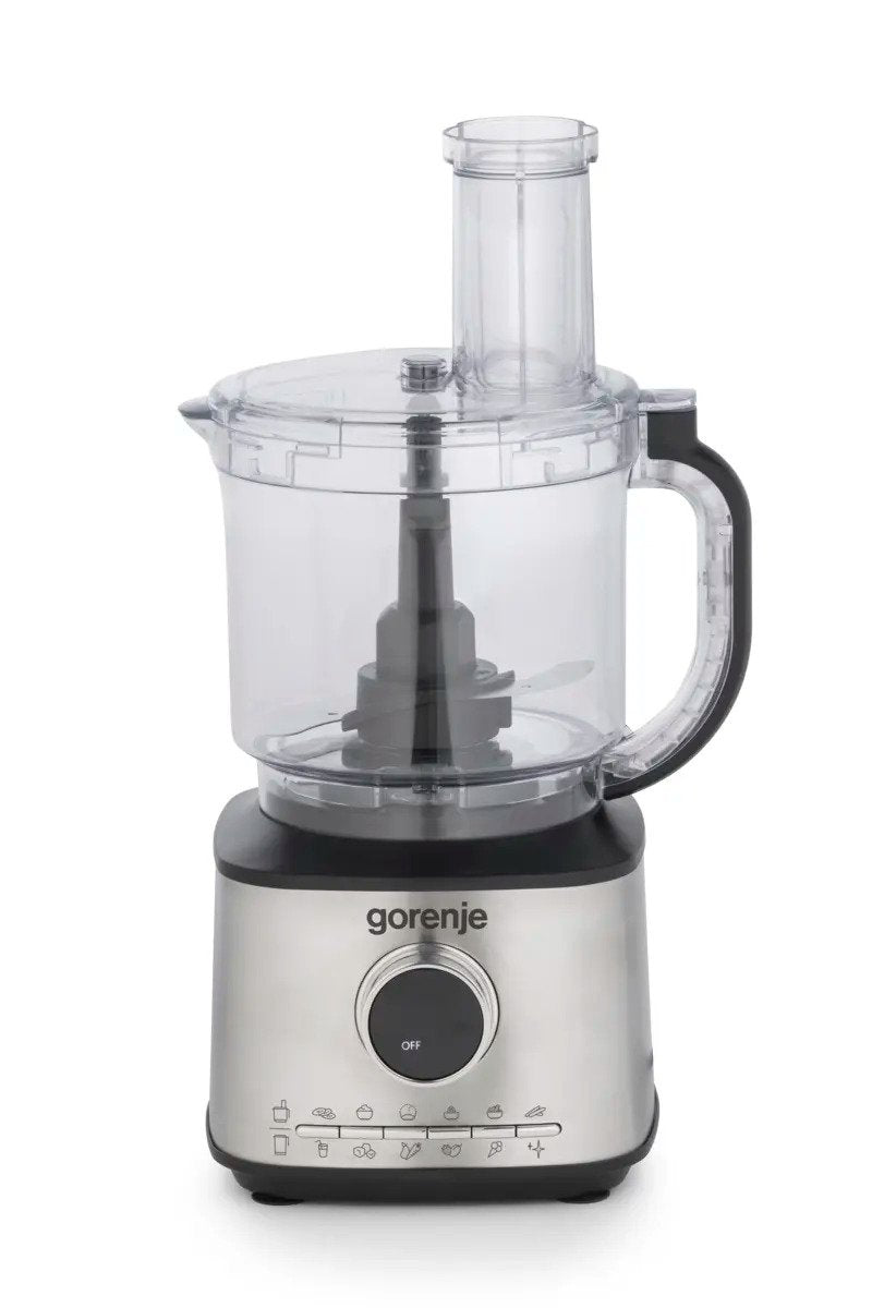 Gorenje Processor Alimentos SBR1500E Steel Inoxidable, 1.500 Watts
