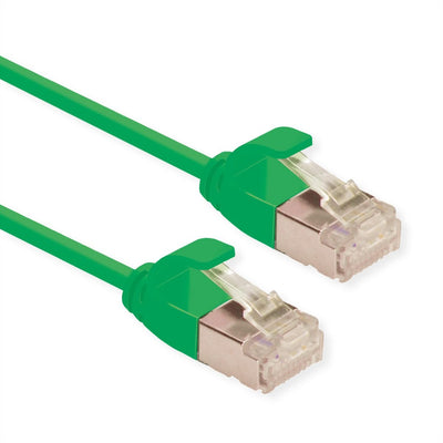 Roline 21.15.3334 Network Cable Green 1,5M CAT.6A U/FTP (STP) — image 1