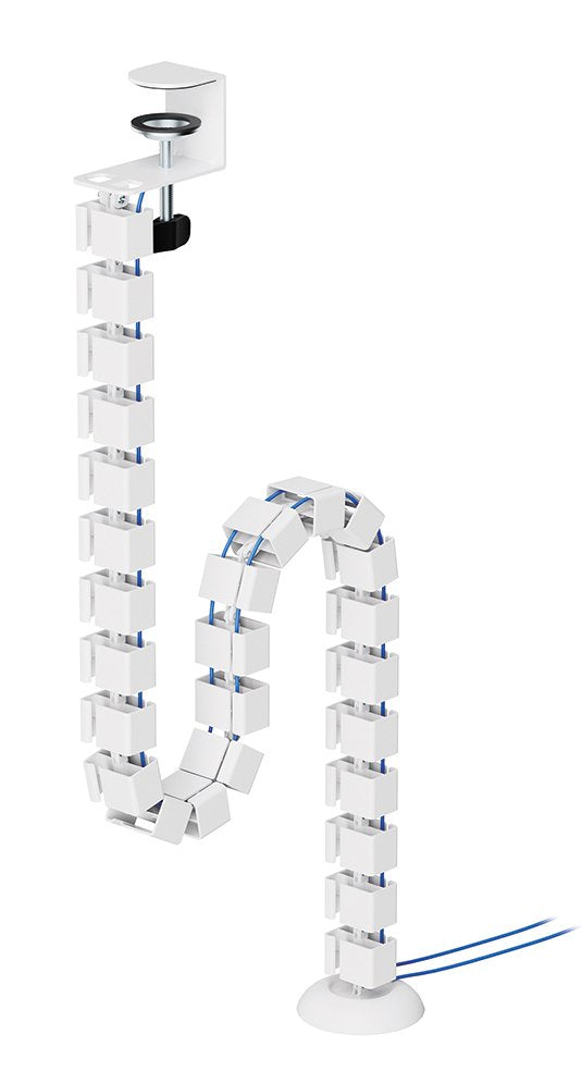 Neomounts ADS06-131WH Organiser Vertebral Cables - Assembly Clamp - Universal