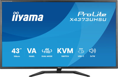 Iiyama Monitor 43 Prolite X4373UHSU-B2 - LED — image 1