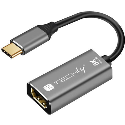 Techly Adapter USB-C a HDMI 2.1 0.15M — image 1