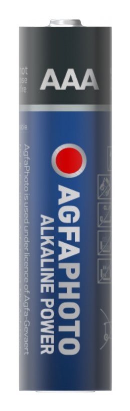 Agfaphoto Battery Alcalina, Micro, Aaa, LR03, 1.5V Power, Retail Box (24-PACK) — image 1