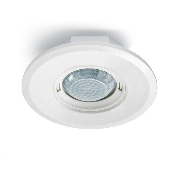 Esylux White Up Ceiling Pd-flat 360I 8 Rw Detector Presence 360 Round EP10427930