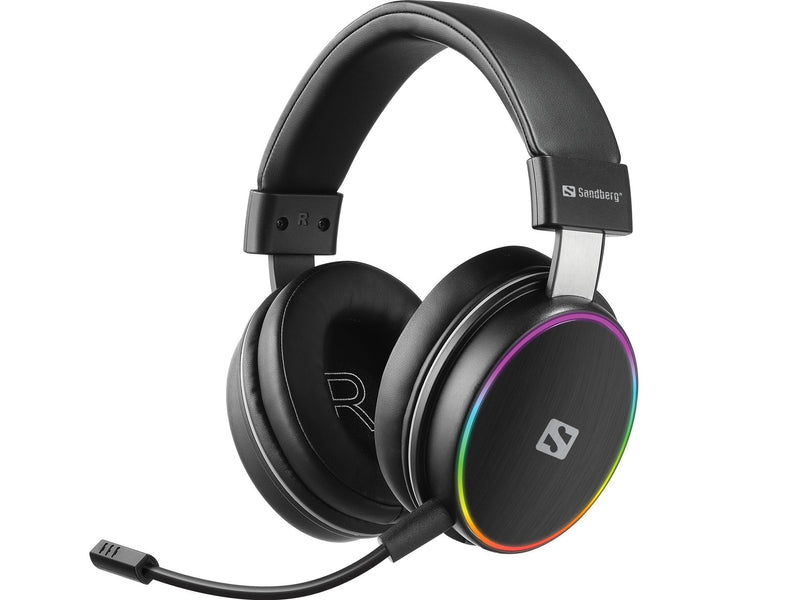 Sandberg Headphones Heroblaster Wireless Headset Bluetooth Black