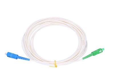 Extralink Cable Fibre Optic Easy Flex Sc/Upc-sc/Apc G657B3 Lszh 3.0MM 20M White Cable — image 1
