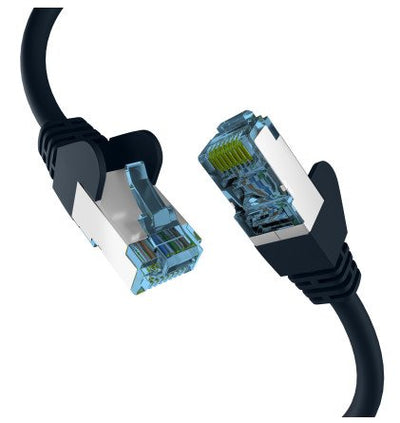 Efb RJ45 Network Cable With CAT.7 Rohcable Black 50M — image 1