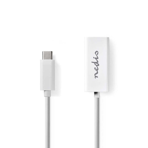Nedis Usb-netzwerkadapter USB 3.2 Gen 1 1000Mbps Usb-c™ Connector Male RJ45 Connector Female 0.20M Round Verni — image 1