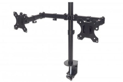 Manhattan Stand Monitor And TV , Desk 2 Screens 10-27, VESA 75X75 a 100X100MM, 8KG — image 1