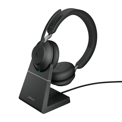 Jabra EVOLVE2 65 USB-A Ms Stereo Headset With Charging Stand — image 1