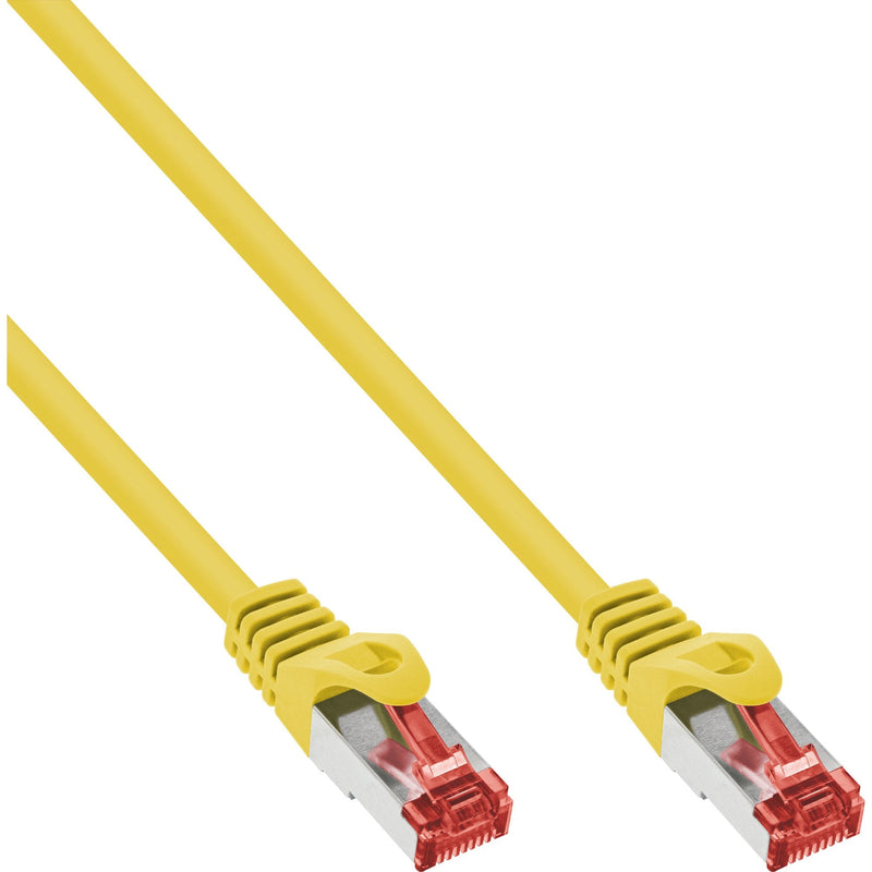 Inline Network Cable S/FTP Pimf CAT.6 250MHZ Cobre Libre Halógenos Yellow 1,5M