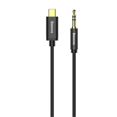 Baseus Cable Audio Yiven Series USB-C / 3.5MM Jack 1.2M, Black — image 1