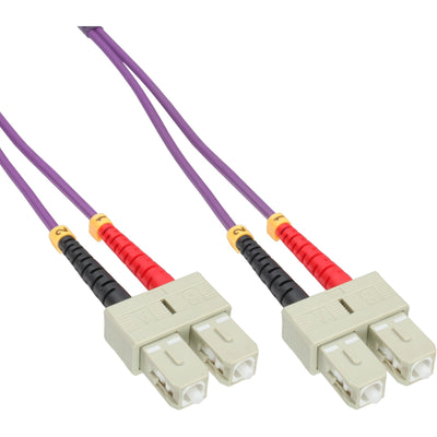 Inline Cable Dúplex Fibre Optic Sc/Sc 50/125?M OM4 1M — image 1