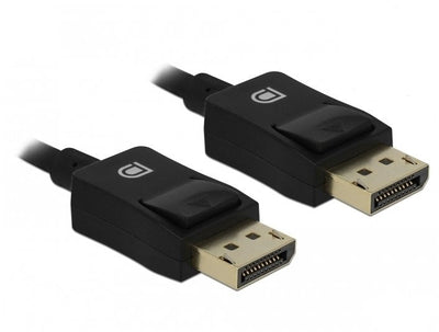 Delock Cable DisplayPort Coaxial 8K 60 HZ 1M — image 1