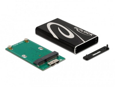 Delock External Enclosure Superspeed USB SSD Msata 42006 — image 1