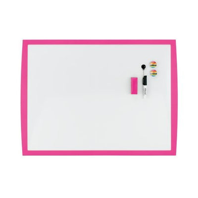 Nobo Whiteboard White Magnetica Small 585X430 - Colours Vibrantes - Accesorios Incluidos - Fucsia — image 1