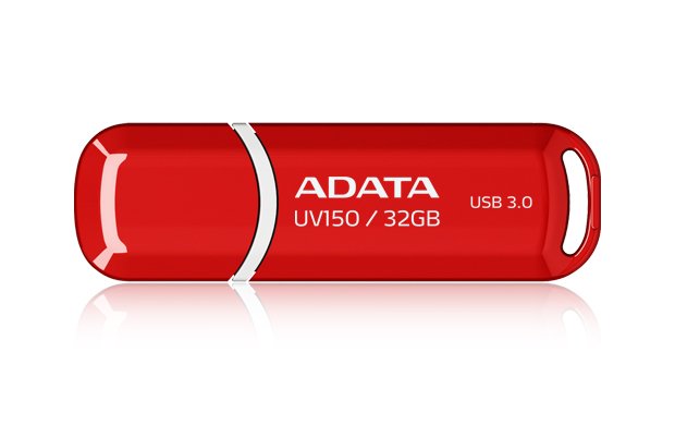 ADATA USB Flash Drive 32GB UV150 USB 3.1 Red