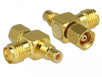 Delock Adapter Smc Female Smc Male Sma Female T-piezas — image 1
