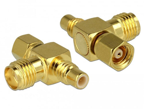 Delock Adapter Smc Female Smc Male Sma Female T-piezas — image 1