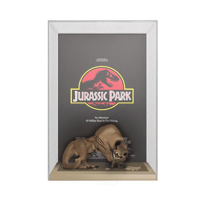 Figure Pop Movie Poster Jurassic Park Tyrannosaurus Rex And Velociraptor — image 1