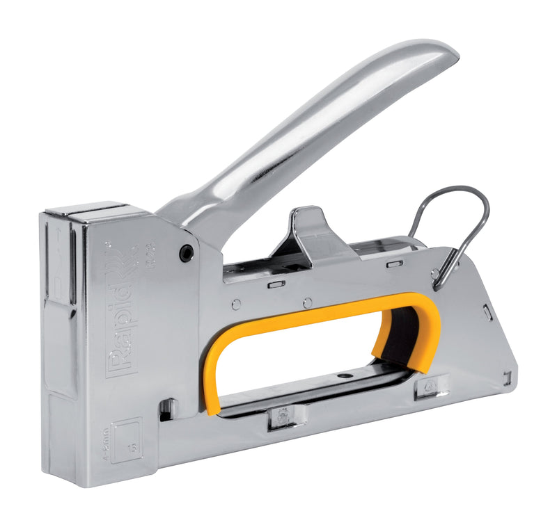 Rapid Clavadora/Stapler Pro R23 Staples NÂº13/4-8MM - Sin Retroceso - Funcion Bloqueo - Cromado