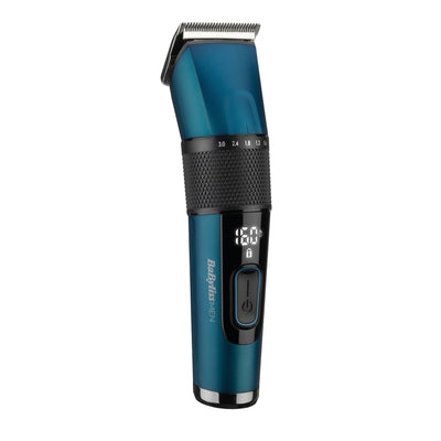 Babyliss Cortapelo Japanese Steel Digital Hair Clipper Black Green Azulado 45 Ión Litio — image 1