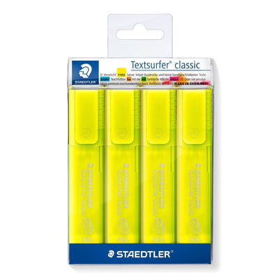 Staedtler Subrallador Textsurfer Clas 4PCS Yellow — image 1
