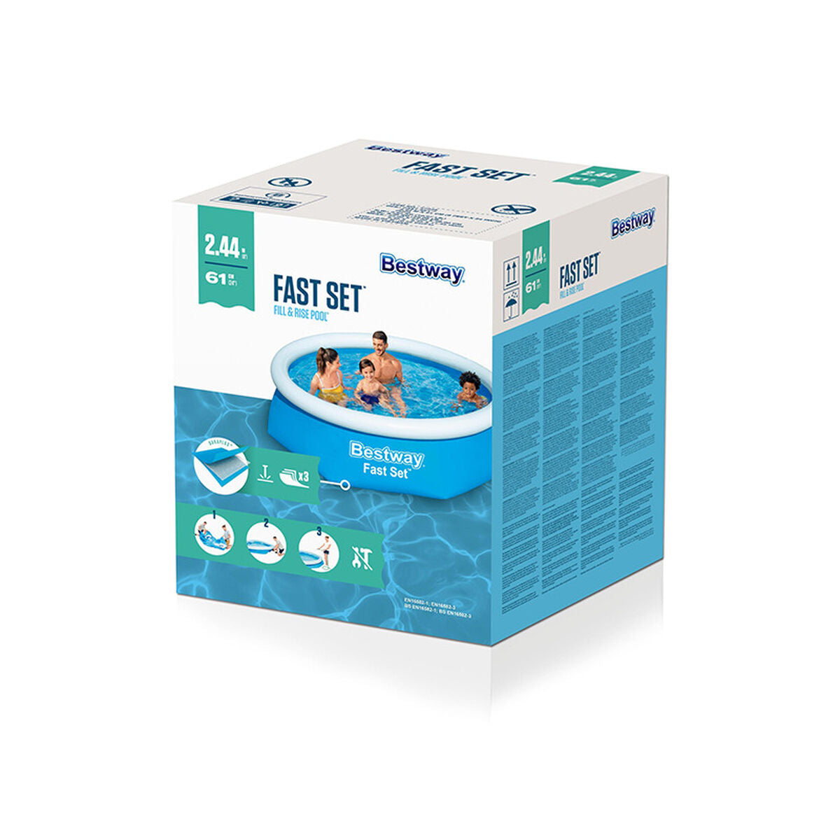 Bestway Inflatable Pool Bestway Blue 3200 L 305 X 66 Cm