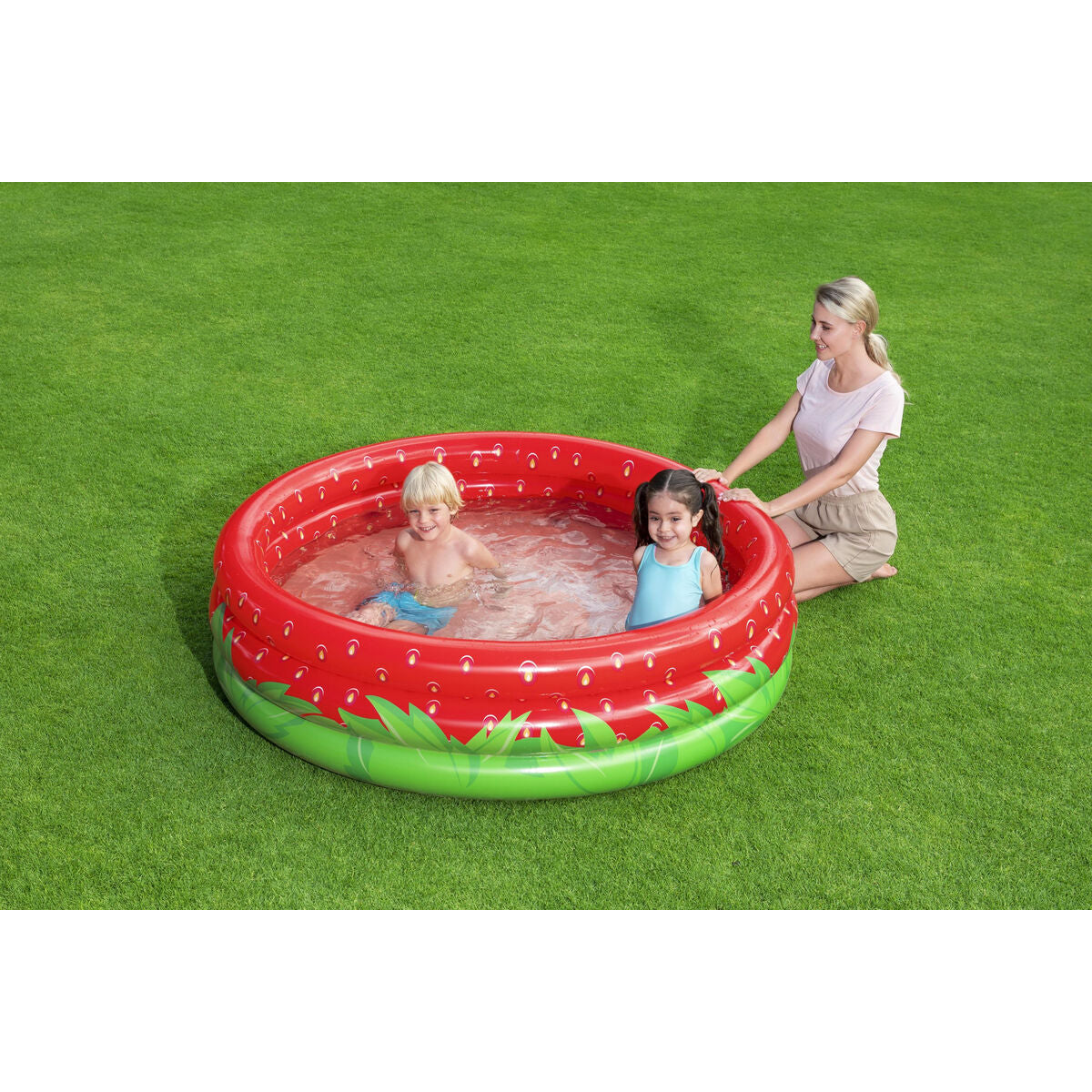 Bestway Inflatable Paddling Pool For Children Bestway Strawberry 168 X 38 Cm