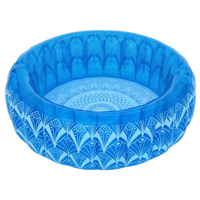 Bestway Inflatable Pool Extra Strong Blue Bohemian 168X53 Cm +6 Years Garden 54479