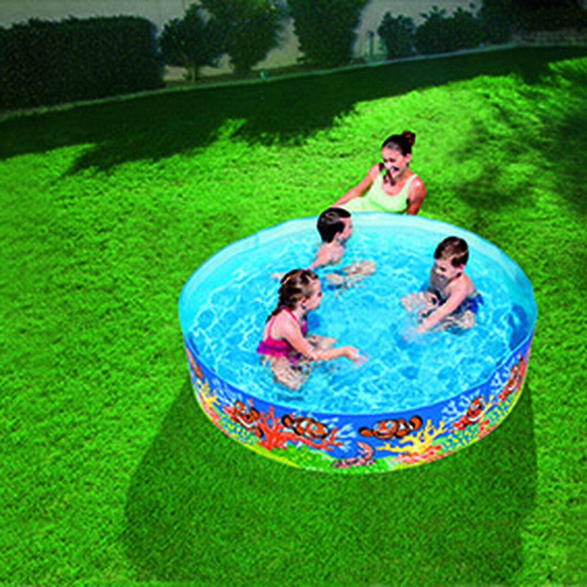 Bestway Inflatable Paddling Pool For Children Bestway Navy 183 X 38 Cm