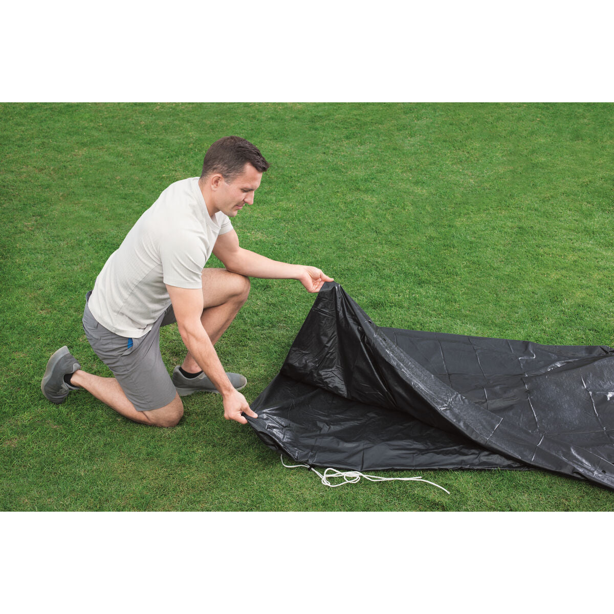 Bestway Swimming Pool Cover Bestway Black Ø 457 Cm (1 Unit)