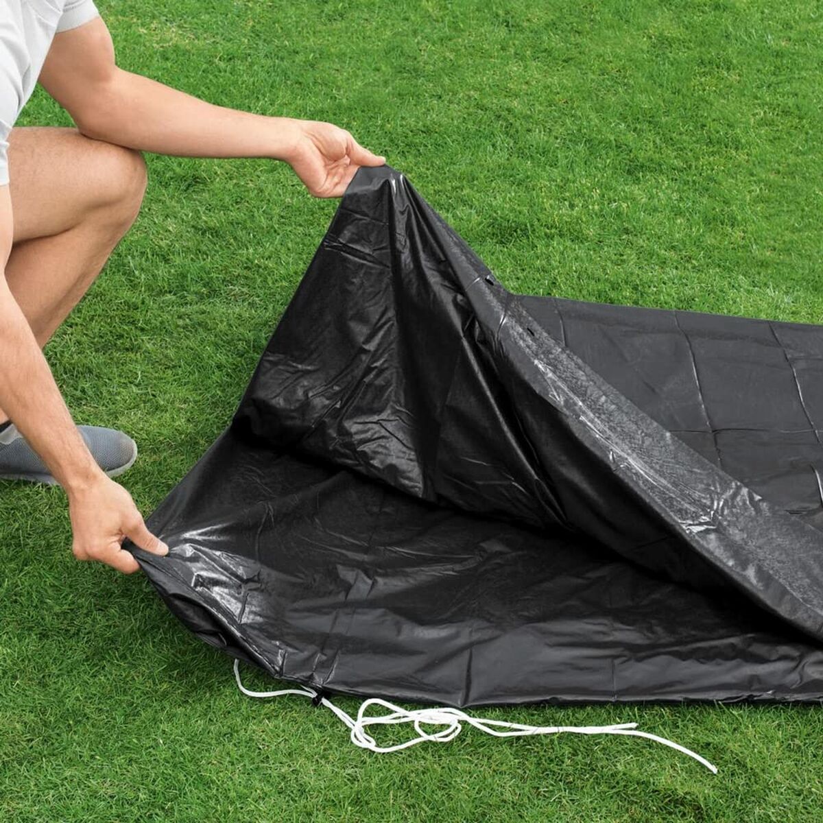 Bestway Swimming Pool Cover Bestway Black Ø 457 Cm (1 Unit)