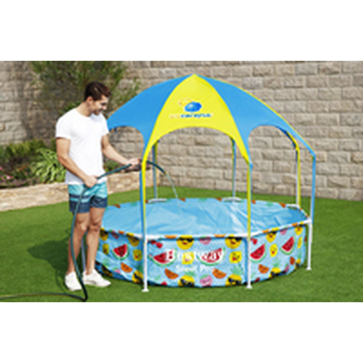 Bestway Removable Pool Bestway 244 X 51 Cm 244 X 244 X 51 Cm