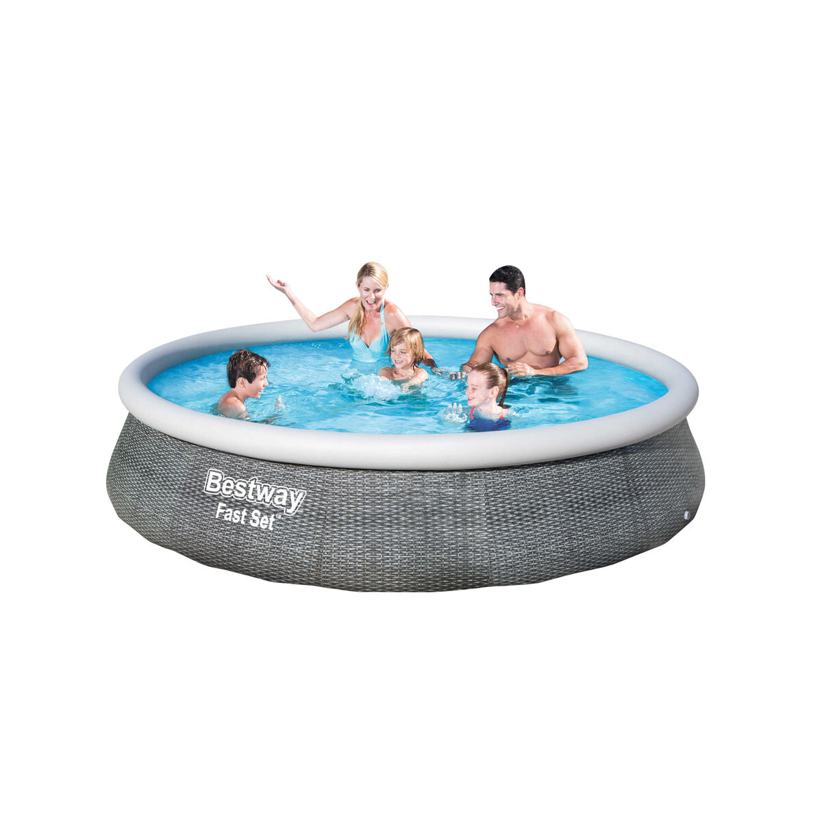 Bestway Inflatable Pool Bestway Grey 7340 L 396 X 84 Cm