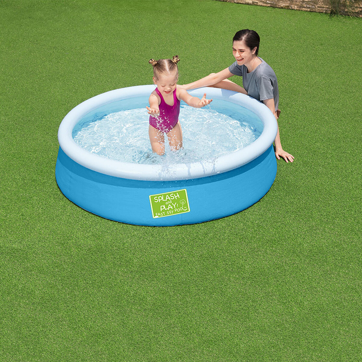 Bestway Inflatable Paddling Pool For Children Bestway 477 L 152 X 38 Cm