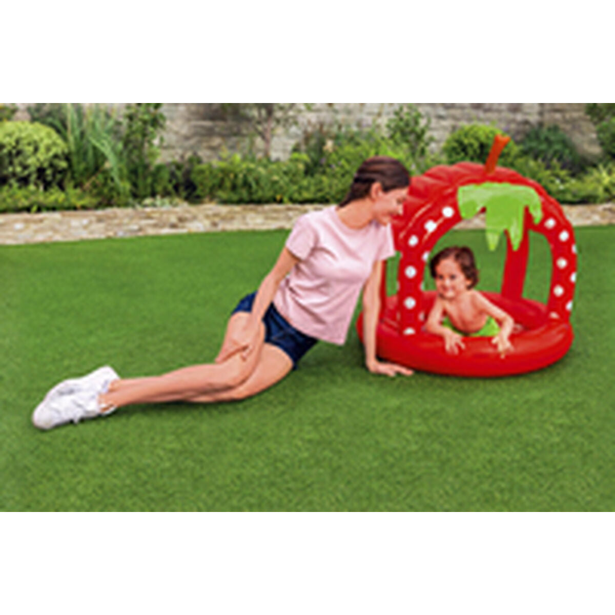 Bestway Inflatable Paddling Pool For Children Bestway Strawberry 91 X 91 X 91
